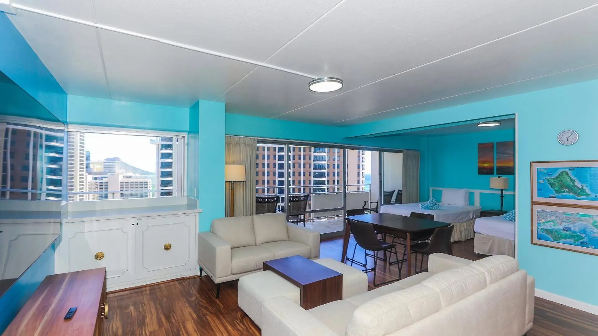 Apartman Ilikai Tower 1934 Lagoon View 2Br Honolulu